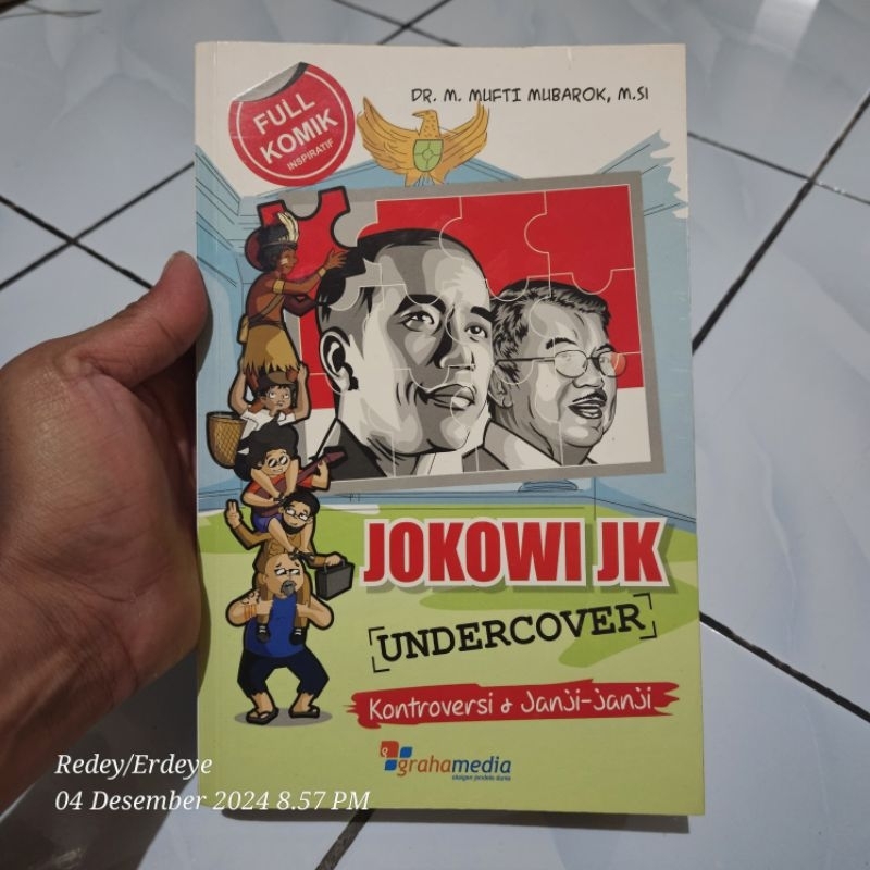 Buku Komik Jokowi JK Undercover