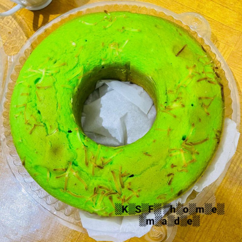 

Bolu Sifon Pandan Keju Diameter 19cm