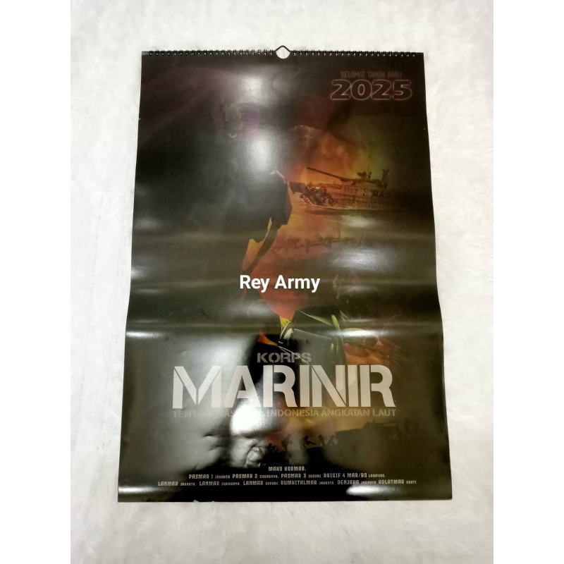

KALENDER DINDING KORPS MARINIR TAHUN 2025