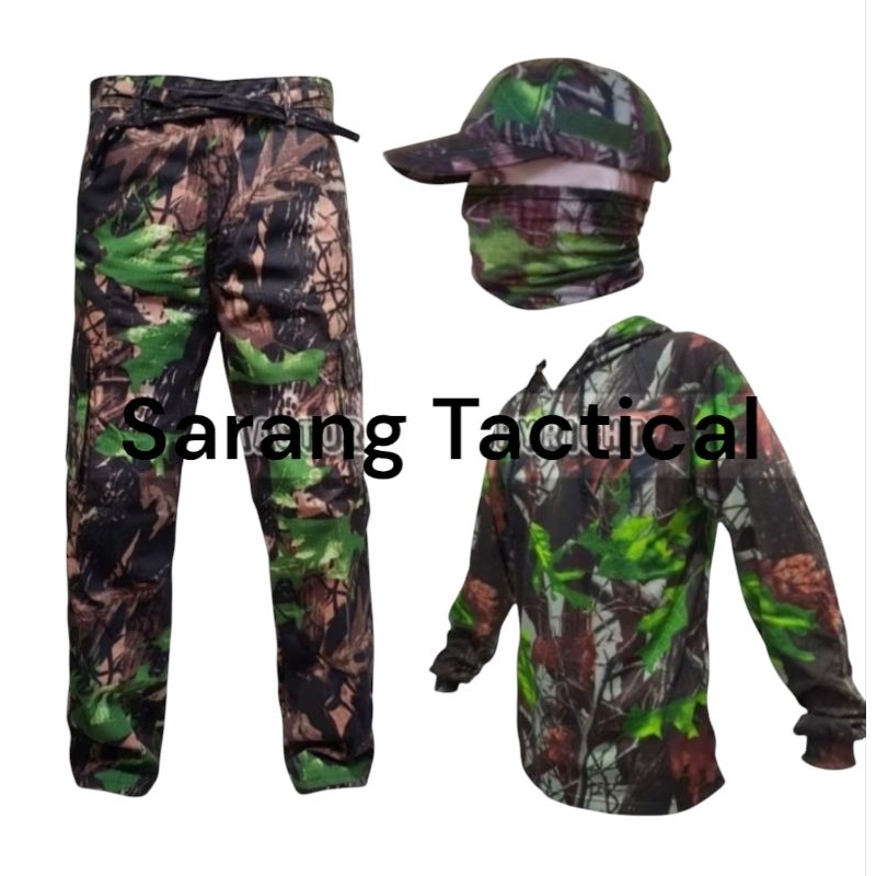 Setelan Camo Set Hunting/Seragam Camo