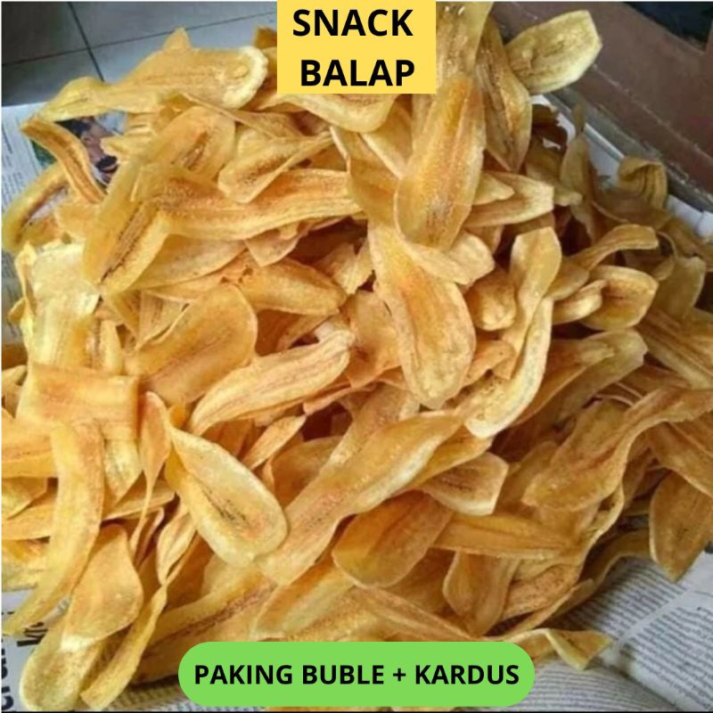 

Keripik Pisang 100 gram Kripik Asin Gurih Renyah - Snack Makanan - Food