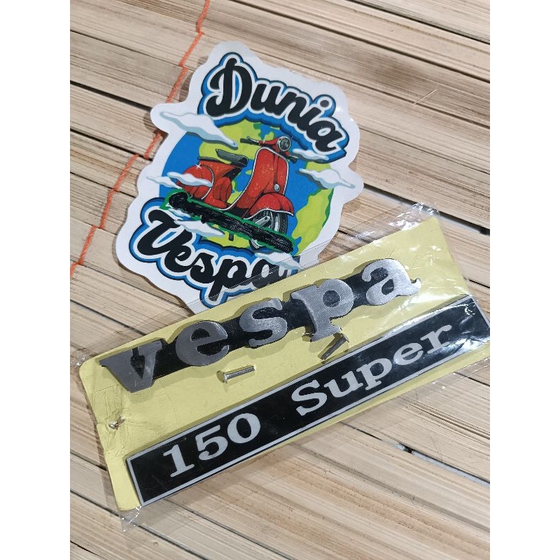 Emblem Set Vespa Super 150