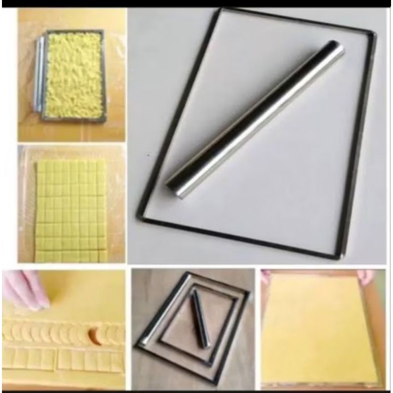 Bingkai Adonan kue Kering | Bingkai Perata Adonan Kue | bingkai cetakan Kue Kastengel