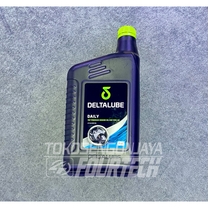 Oli Deltalube Daily 757 Premium Sport 800ml Oli Mesin Motor Sport Deltalube