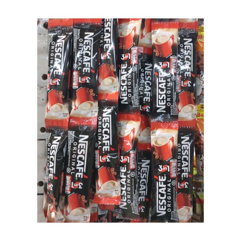 

NESCAFE KOPI ORIGINAL 3 IN 1 ISI 10 SACHET*17.5GR (ISI 6 RENCENG)