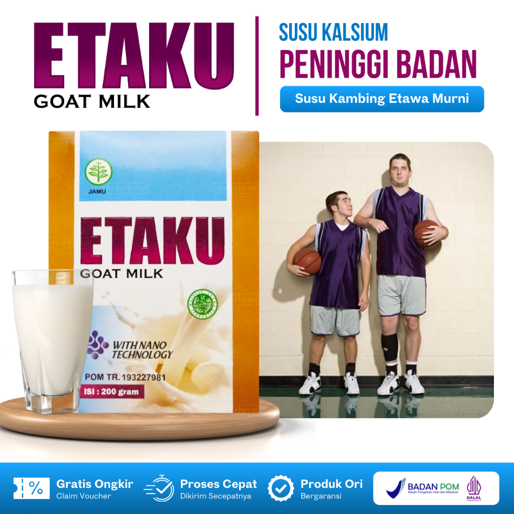 Susu Vitamin Tinggi Kalsium Peninggi Badan Anak Remaja Dewasa 5 12 15 20 Tahun Keatas BPOM Tanpa Efe