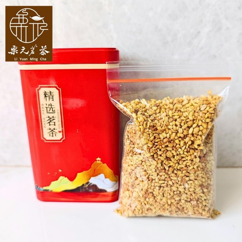 

Roasted Rice Chinese Tea 100gr 200gr + FREE Tea Can