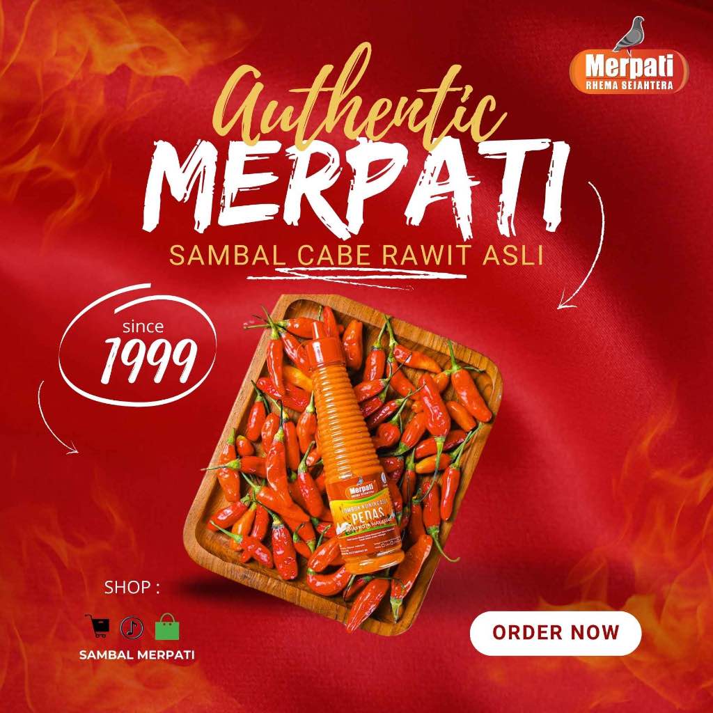 

Lombok Kuning Merpati Asli PEDASSS!! / Sambal Makassar 300ml/ Sambal Pedas Tanpa Pemanis