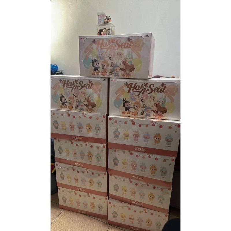 LABUBU v2 Have A Seat Original POP MART secret variasi