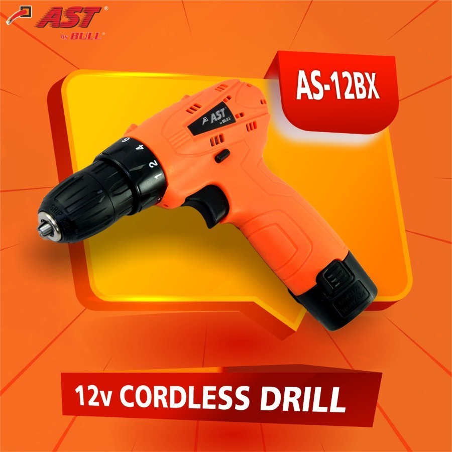 Cordless Bor 10mm AS-12BX AS-18BX AST