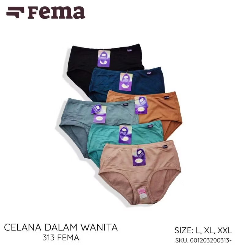 FEMA Celana Dalam Wanita Dewasa Remaja 313 / CD FEMA Termurah dan Terlaris