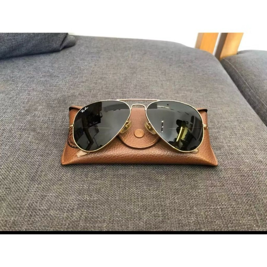 KACAMATA RAYBAN AVIATOR RB3026 GOLD BLACK ORIGINAL