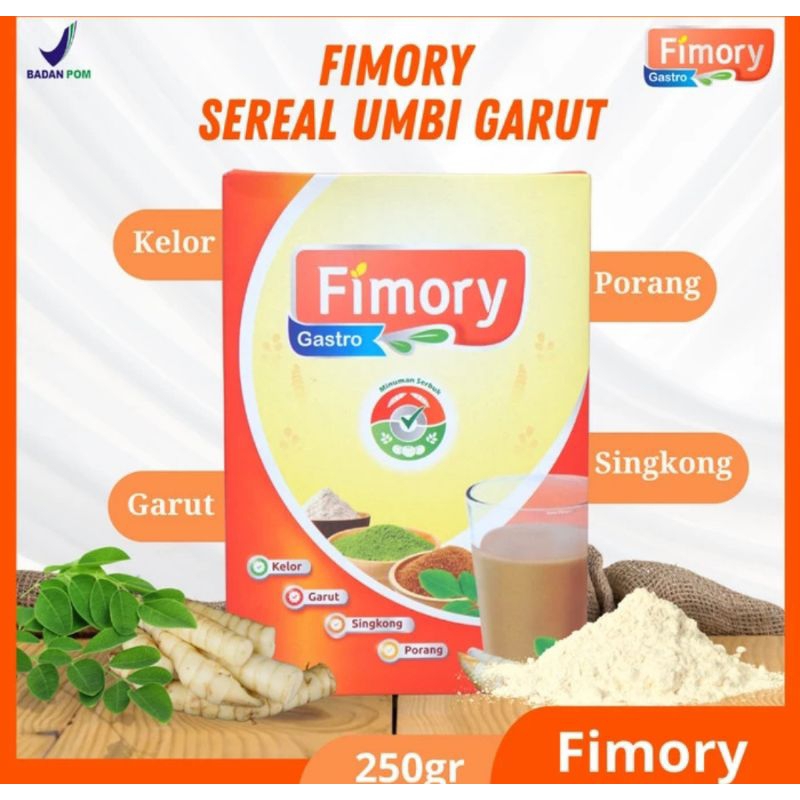 

Fimory Gastro - Minuman Sereal Ekstrak Umbi Garut pereda Maag - 1 Box