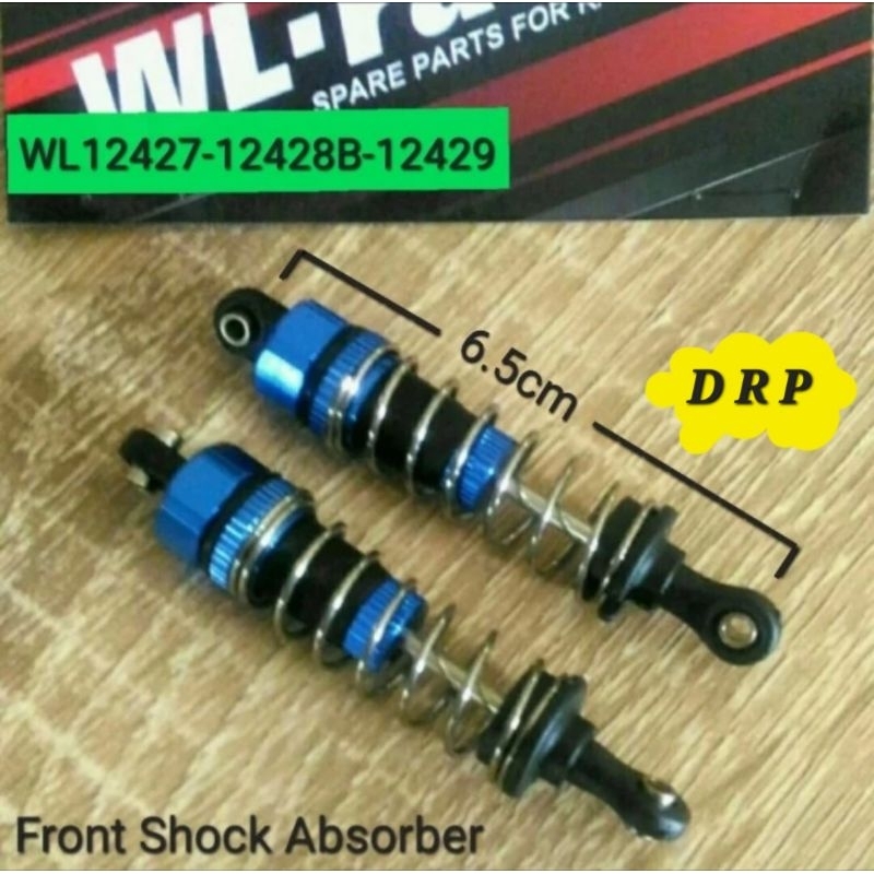 DRP Shock Depan Front WLtoys 12427 12428 12429 Original RC Part