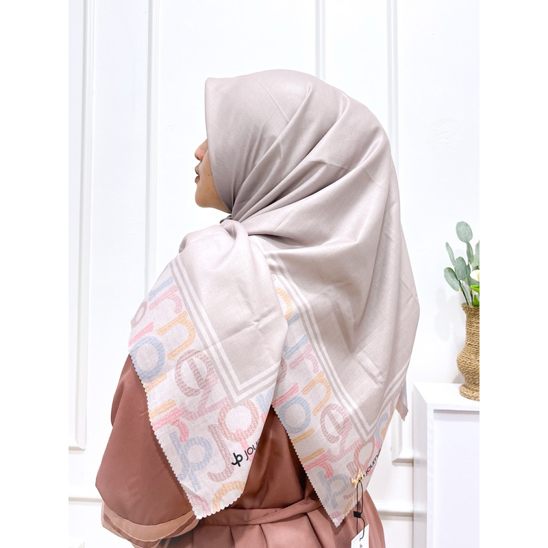 jilbab hijab segiempat motif / Jilbab motif Journey /Jilbab Journey