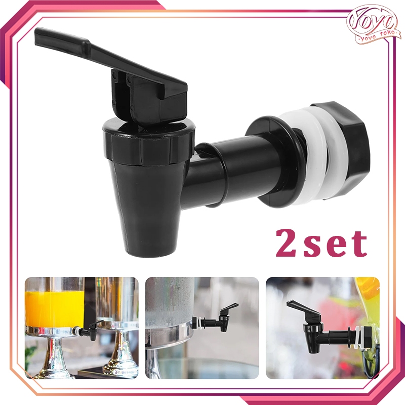 2set Dispenser Kran Keran Air Dispenser Keran Tempat Air Minum Kran Tong Jus Bir Teh Kran