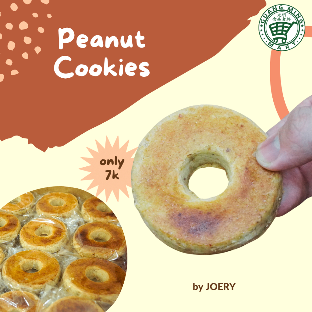 

KUE KACANG VEGAN / VEGAN PEANUT COOKIES BY JOERY