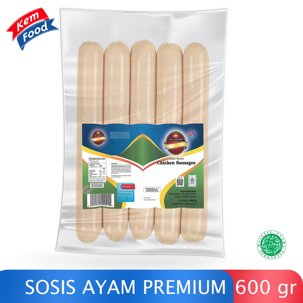 

Villadorp Sosis Ayam Cocktail Premium - 600 gr