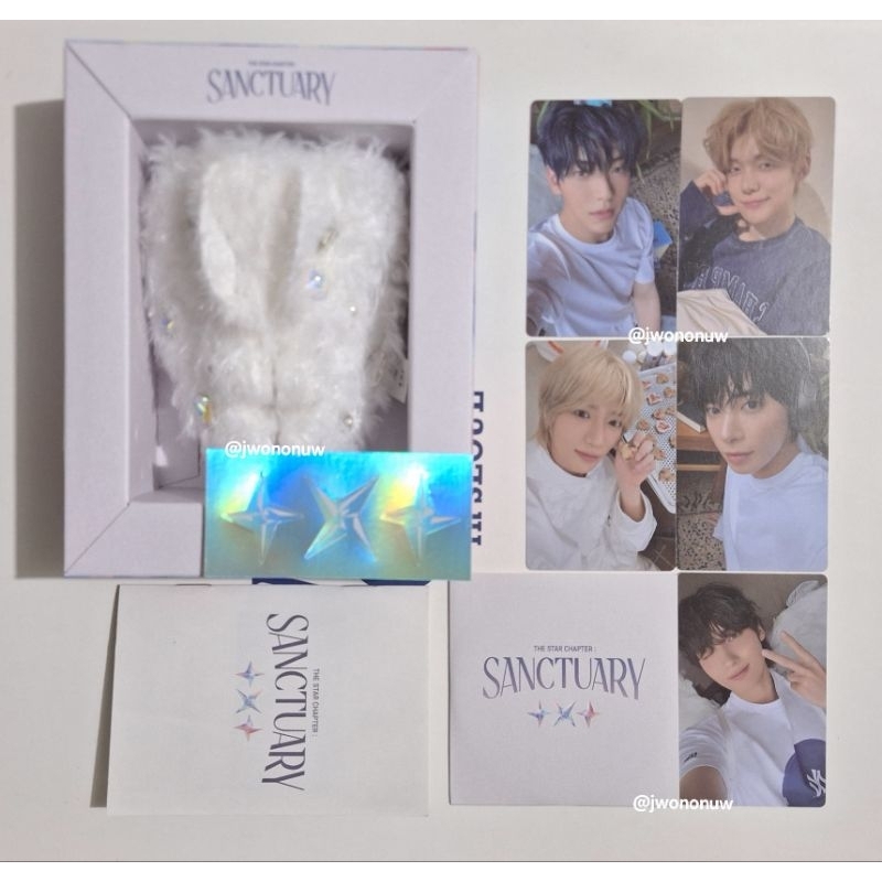 [sharing] sharing album txt sanctuary merch ver soobin yeonjun beomgyu taehyun heuningkai pc photoca