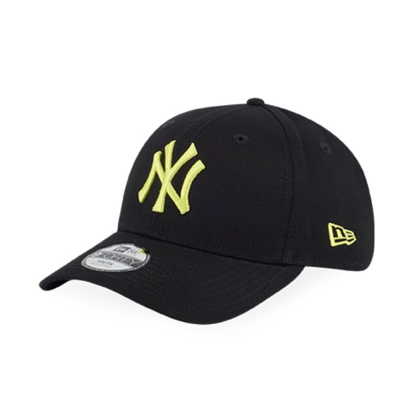 Topi Anak New Era Cap New York Yankees Color Era Black Kids 9Forty Adjustable Original