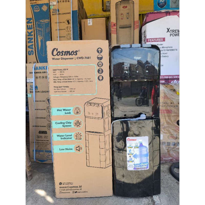 dispenser cosmos galon bawah dispenser cosmos CWD-7601