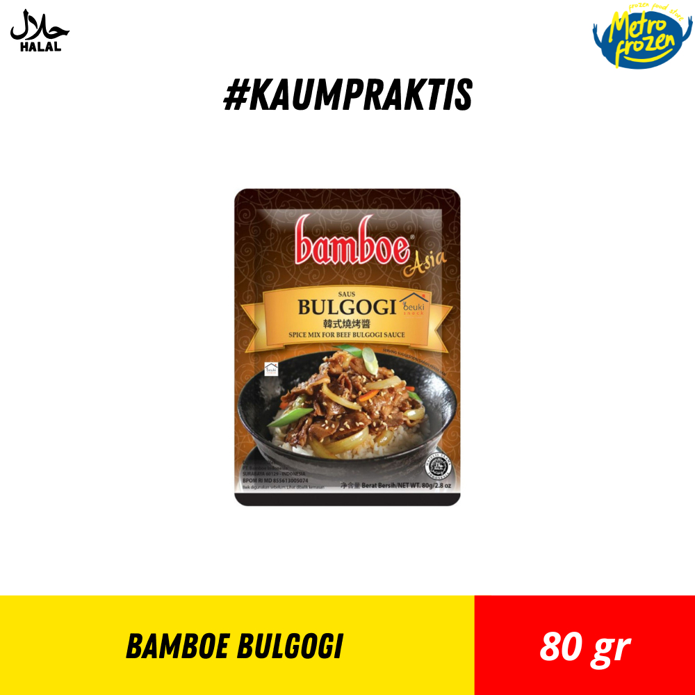 

BAMBOE Bulgogi Sachet