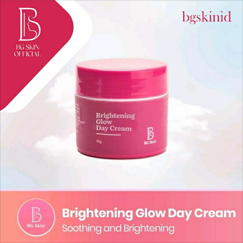BG SKIN BRIGHTENING GLOW DAY CREAM ORIGINAL BPOM | KRIM SIANG BG BEAUTY GLOW SKINCARE