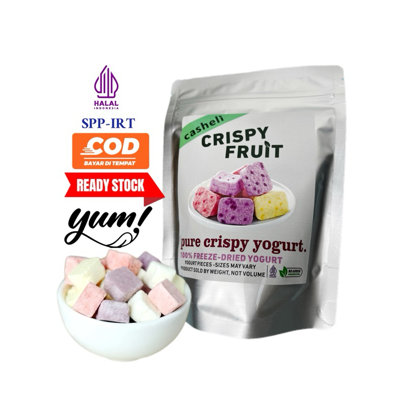 

casheli Crispy Freezedried Yogurt Mix Fruits Flavor 50g