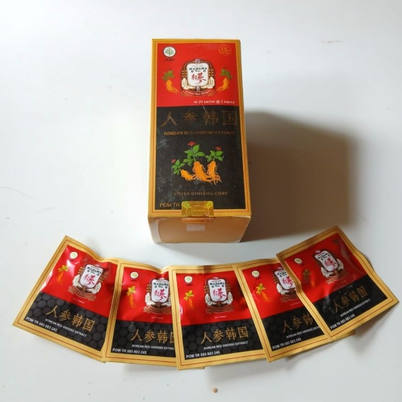 Korean red ginseng kapsul(Ginseng korea kapsul)