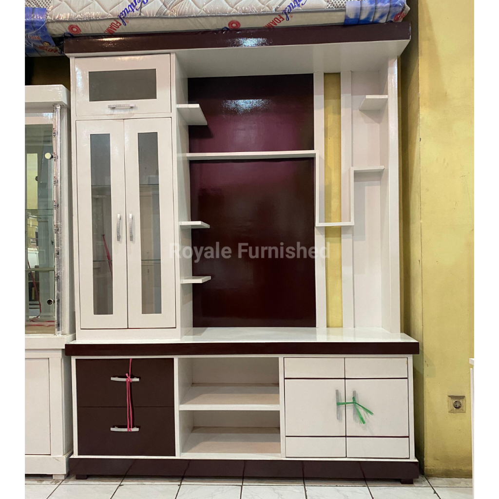 Lemari Sekat - Lemari Sekat Ruangan Minimalis 2 Sisi - Royal Furnished