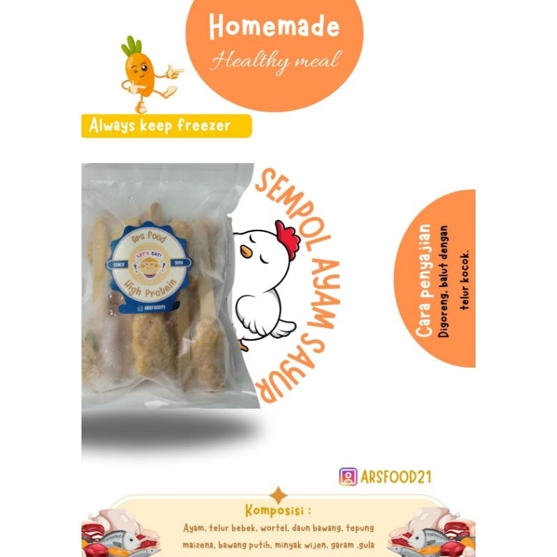 

Arsfood21 Sempol ayam sayur tinggi protein / homemade / Sempol homemade / makanan anak / makanan sehat