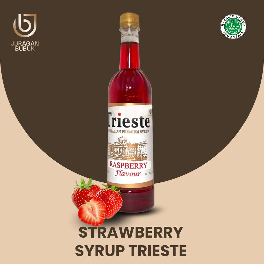 

Varian Rasa Sirup Premium Trieste Strawberry 650mL