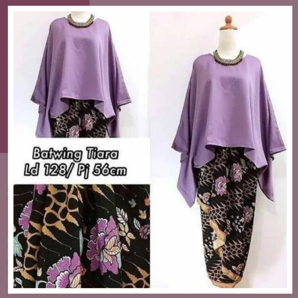 batwing blouse satin polos KELELAWAR Atasan SATIN SHIMER simer Batwing jumbo LD 150 fit to 5XL batwi