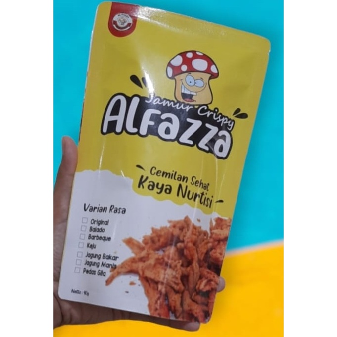 

Alfazza Camilan Sehat Kaya Nutrisi JAMUR CRISPY