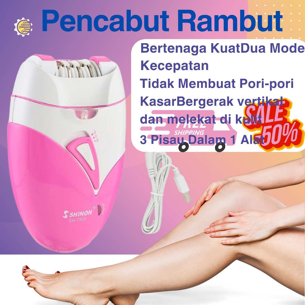 mencukur bulu kemaluan bulu ketiak wanita philip epilator IPL hair removal permanen Miss V Hilangkan