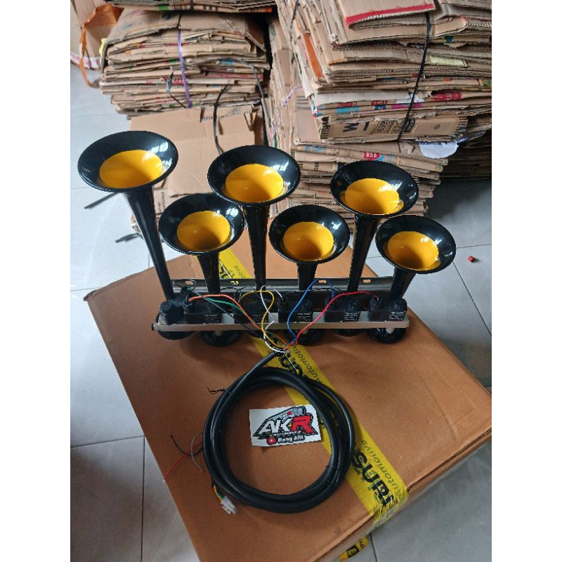 HABISIN STOX original klakson air horn basuri v4 v5 india asli bersama modul.moreno