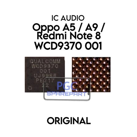 IC Audio WCD9370 001 / wc D9370 001 / Oppo A5 / Oppo A9 / Redmi Note 8 / CPH1931 / CPH1959 / CPH1933