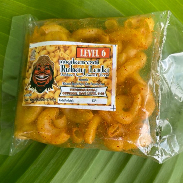 

Makaroni level Pedas kriuk Renyah