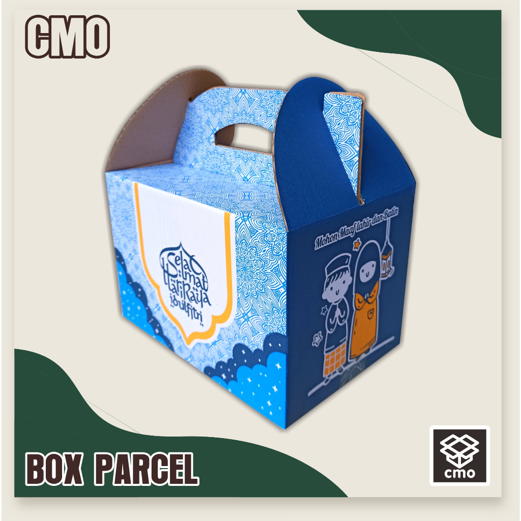 

Kardus PARCEL 29x20x20 cm (Model Jinjing) Kardus | Parcel | Lebaran | idul Fitri | sembako | hampers | eid mubarak | packaging lebaran