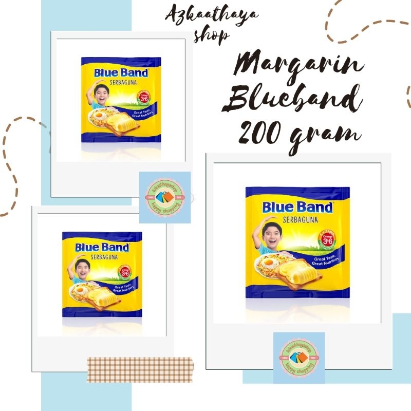 

BLUE BAND SERBAGUNA MARGARIN 200 GRAM