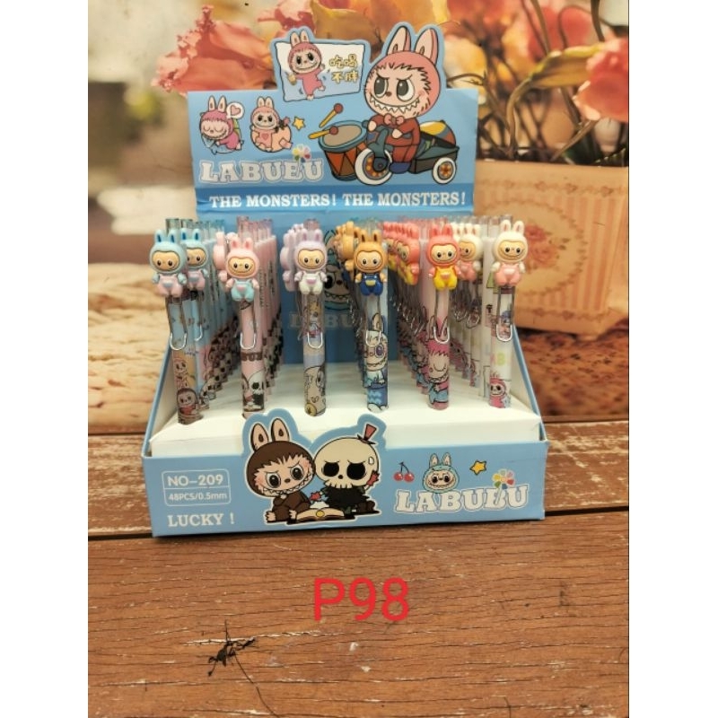 

1 BOX PEN ROLL MODE LABUBU NEW ISI 48