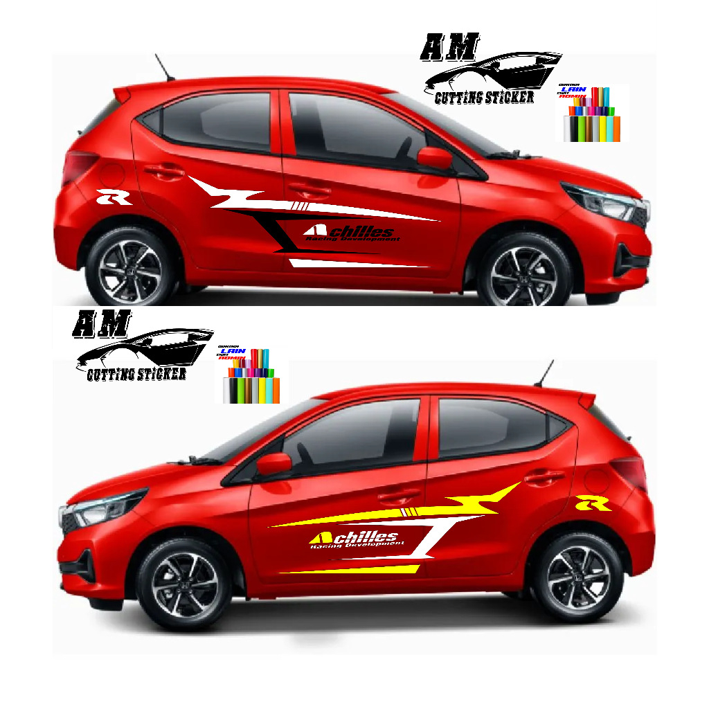 Cutting Stiker mobil honda jazz honda brio agya stiker mobil honda jazz all new mobil