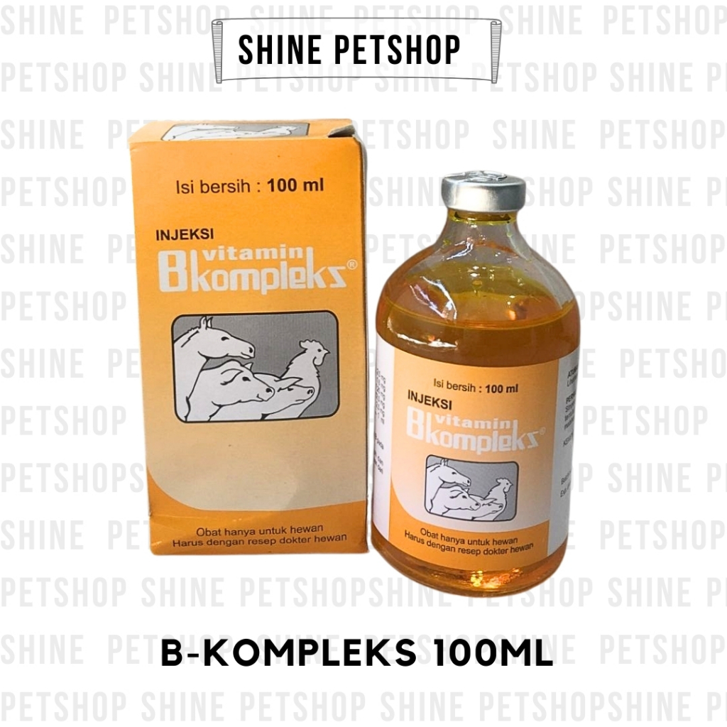 BKOMPLEKS 100ml 20ml vitamin b komplek untuk hewan