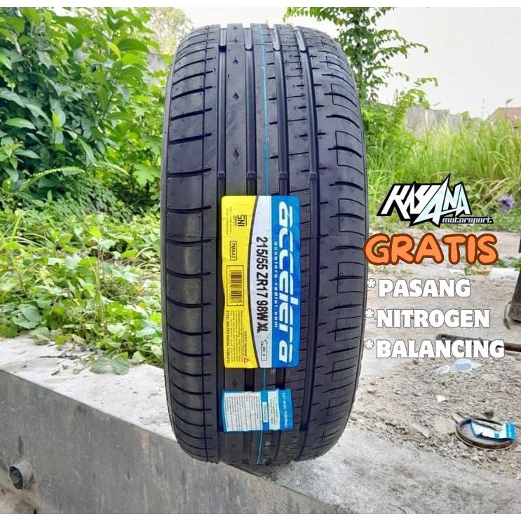 Ban Mobil 215 55 R17 Accelera PHI-R Ban Standart Hrv R17 215/55 Accelera (Gratis Pasang)