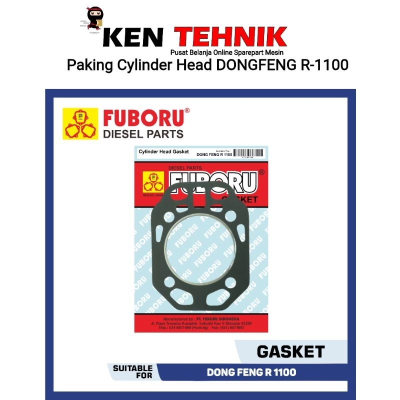 Paking Kop Gasket Mesin Diesel Dongfeng 16hp  R-1100