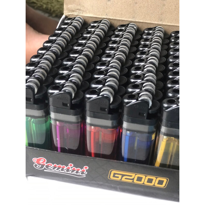 Korek Api Roda G2000 kepala hitam (Gemini)