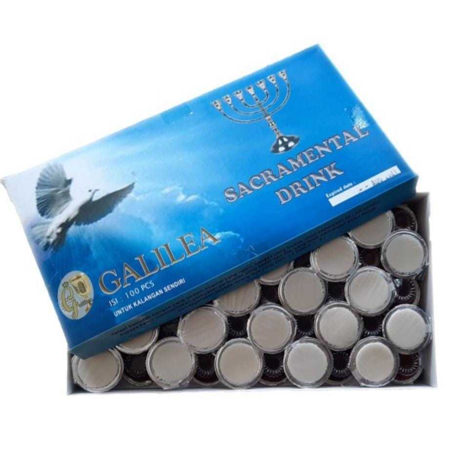 

Anggur Perjamuan PREMIUM Hosti POLOS isi 100pcs "GALILEA" (HK Polos isi 100)