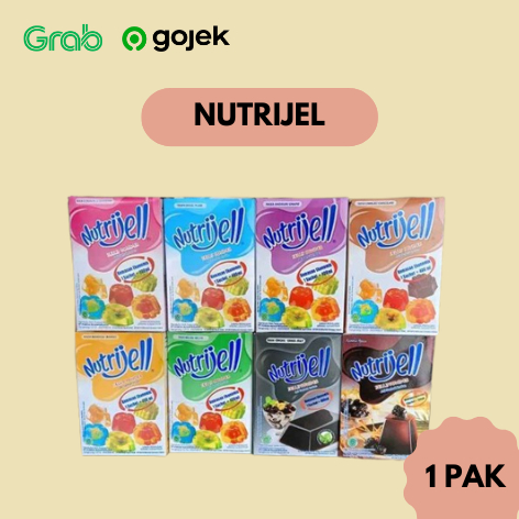 

Nutrijel Jelly Powder Aneka Rasa 12 Sachet (1 Pak)