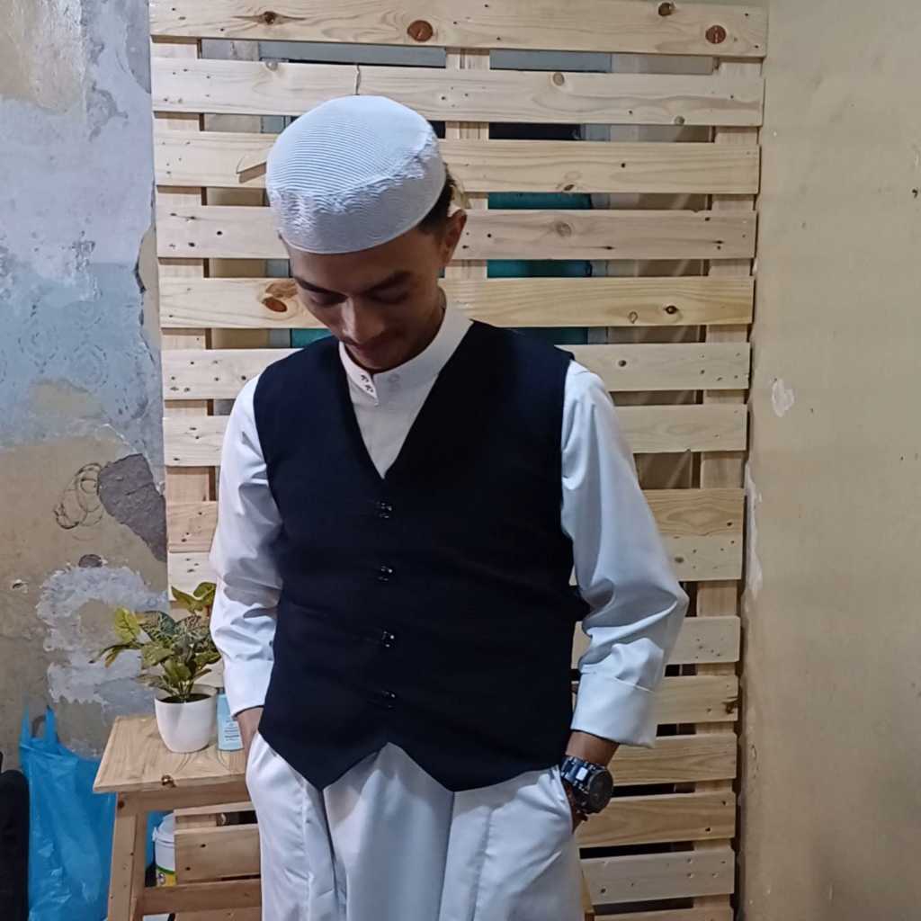 Rompi Vest Santri Seragam Majlis Ta'lim dan Seragam Gambus