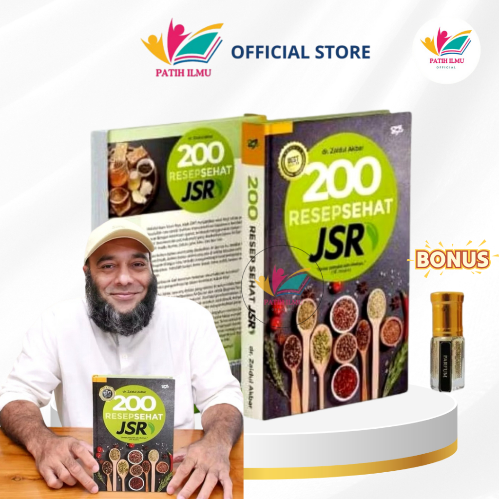 

F_daybose - Buku 200 Resep Sehat JSR dr Zaidul Akbar Original Full Color